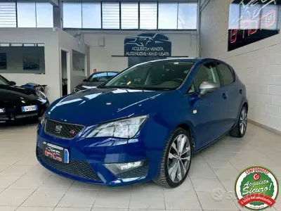 Käytetty Seat Ibiza FR 90 HP (66 kW) 2016 Sininen Sedan
