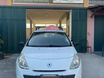 Usata Renault Clio II 85 CV (62 kW) 2010 Bianco Furgone