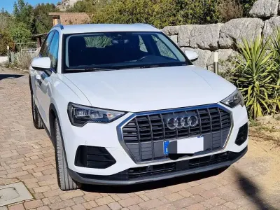 Usata Audi Q3 Advanced 150 CV (110 kW) 2019 Bianco SUV