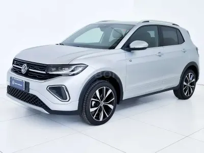 Nuova VW T-Cross R-line Plus 116 CV (85 kW) 2025 Reflex silver metallizzato SUV