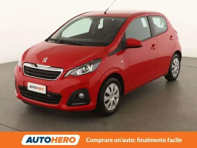 Usata Peugeot 108 Active 72 CV (52 kW) 2020 Rosso Utilitaria