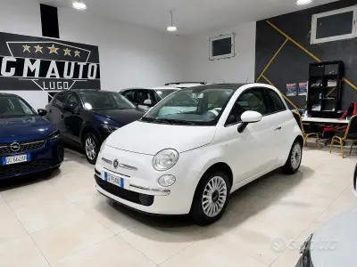 Usata Fiat 500 Lounge 69 CV (50 kW) 2011 Bianco Berlina