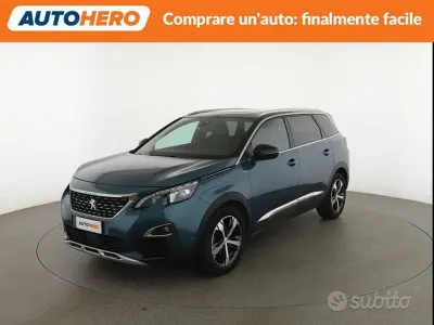 Usata Peugeot 5008 GT-line 131 CV (96 kW) 2018 Blu SUV