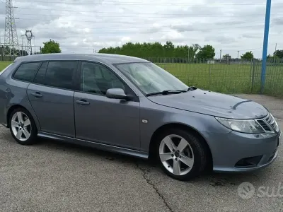 Usata Saab 9-3 Vector 150 CV (110 kW) 2007 Grigio Station wagon