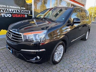 Usata Ssangyong (KGM) Rodius 155 CV (114 kW) 2014 Nero Monovolume