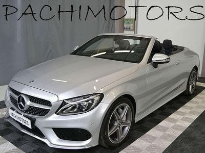 Usata Mercedes C200 Premium 184 CV (135 kW) 2017 Argento Cabrio