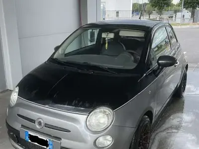 Usata Fiat 500 Lounge 69 CV (50 kW) 2008 Nero Utilitaria