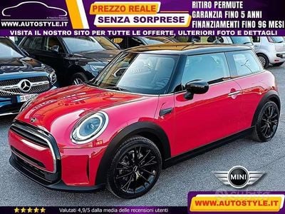 Usata Mini Cooper Classic 136 CV (100 kW) 2022 Rosso Utilitaria