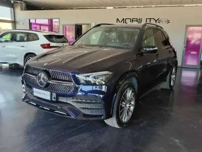 Usata Mercedes GLE300 Premium 245 CV (180 kW) 2019 Blu/azzurro SUV