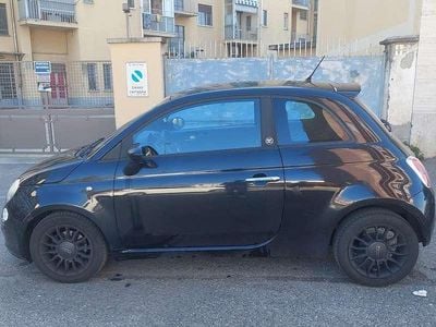 Usata Fiat 500 Lounge 86 CV (63 kW) 2011 Nero Utilitaria