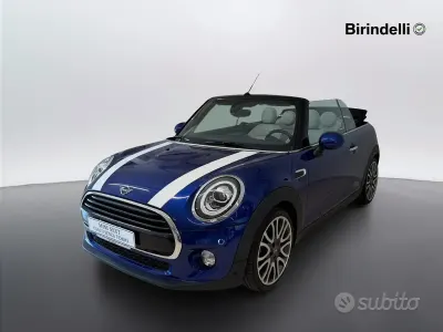 Usata Mini Cooper D Cabriolet Hype 116 CV (85 kW) 2018 Starlight blue met. Cabrio