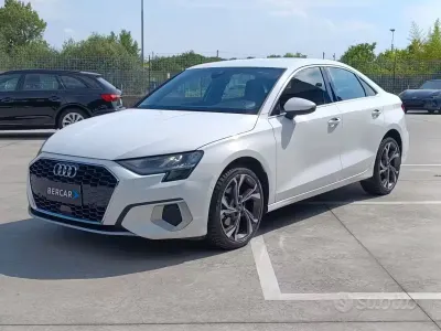 Usata Audi A3 Advanced 116 CV (85 kW) 2022 Bianco Berlina