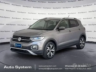 Usata VW T-Cross Advance 116 CV (85 kW) 2019 Grigio SUV