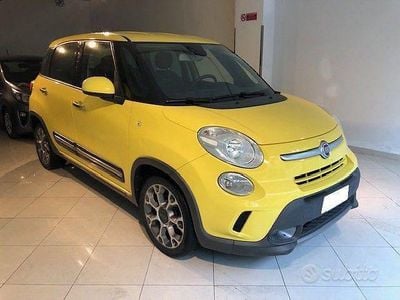 Usata Fiat 500L Trekking 105 CV (77 kW) 2013 Giallo Monovolume
