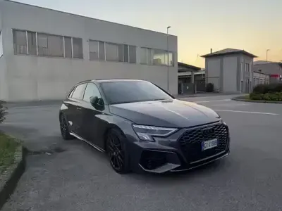Usata Audi A3 Sportback S-Line 2021 Grigio Utilitaria