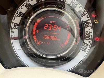 Usata Fiat 500 75 CV (55 kW) 2009 Nero Cabrio