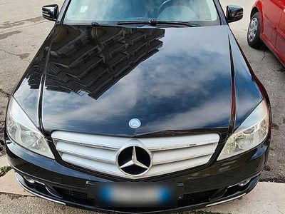 Usata Mercedes C200 Avantgarde 136 CV (100 kW) 2008 Nero Berlina