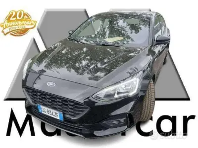 Usata Ford Focus ST-Line 120 CV (88 kW) 2021 Nero Berlina