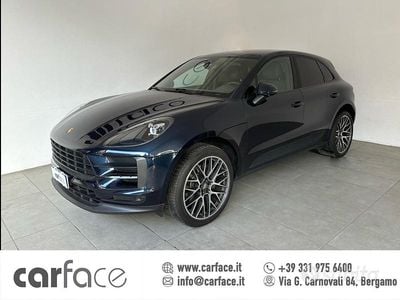 Usata Porsche Macan 245 CV (180 kW) 2019 Blu metallizzato SUV