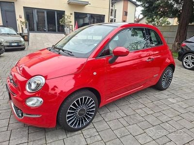 Usata Fiat 500 Lounge 85 CV (62 kW) 2018 Arancione Berlina