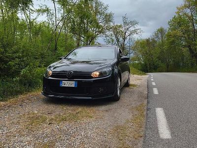 Usata VW Golf VI 122 CV (89 kW) 2009 Nero Utilitaria