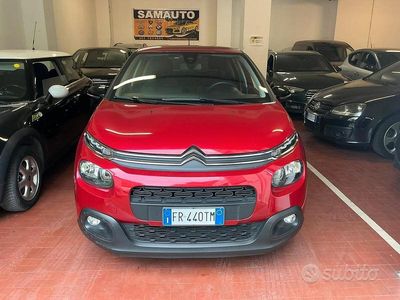 Usata Citroën C3 Shine 82 CV (60 kW) 2018 Rosso Utilitaria