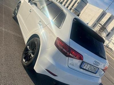 Usata Audi A3 110 CV (80 kW) 2018 Bianco Berlina