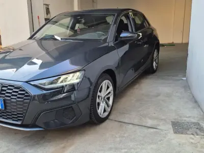 Usata Audi A3 S-Line 150 CV (110 kW) 2021 Grigio Berlina