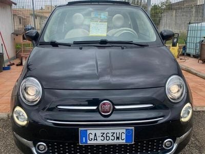 Usata Fiat 500 Dolcevita 69 CV (50 kW) 2017 Nero Cabrio