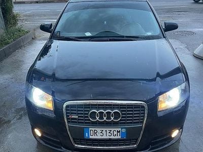 Usata Audi A3 S-Line 140 CV (102 kW) 2008 Nero Berlina