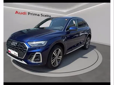 Usata Audi Q5 S-line plus 204 CV (150 kW) 2023 Blu navarra met SUV