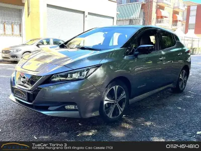 Usata Nissan Leaf Tekna 110 kW (150 CV) 2019 Grigio Utilitaria