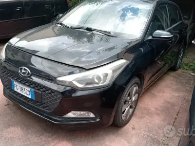 Usata Hyundai i20 Style 75 CV (55 kW) 2017 Nero Berlina