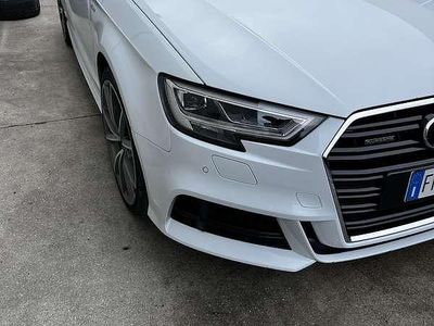 Usata Audi A3 S-Line 184 CV (135 kW) 2018 Bianco Berlina