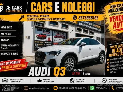 Usata Audi Q3 Sportback 150 CV (110 kW) 2022 Bianco SUV