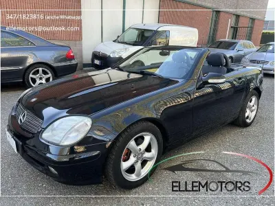 Usata Mercedes SLK200 163 CV (119 kW) 2001 Nero Cabrio
