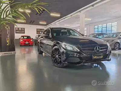 Usata Mercedes C220 Business 170 CV (125 kW) 2018 Nero Station wagon
