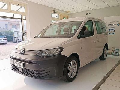 Usata VW Caddy 102 CV (75 kW) 2021 Bianco Monovolume