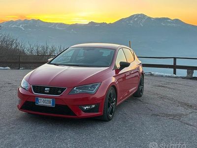 Usata Seat Leon FR 184 CV (135 kW) 2016 Rosso Berlina