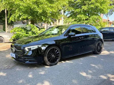 Usata Mercedes A180 Executive 136 CV (100 kW) 2019 Nero Berlina