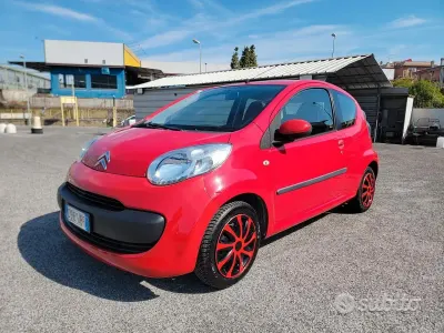 Usata Citroën C1 68 CV (50 kW) 2008 Rosso Utilitaria
