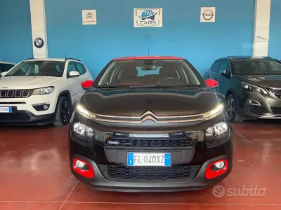 Usata Citroën C3 PureTech 82 CV (60 kW) 2017 Nero Berlina