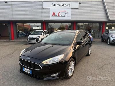 Usata Ford Focus Business Edition 120 CV (88 kW) 2016 Nero Station wagon