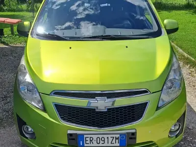 Usata Chevrolet Spark 68 CV (50 kW) 2013 Giallo Utilitaria