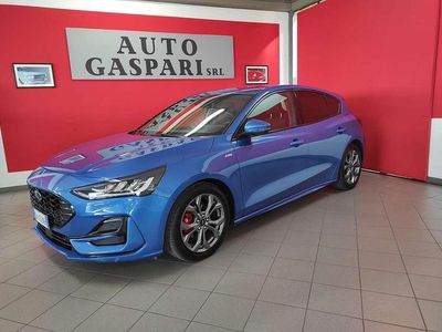 Usata Ford Focus ST-Line X 116 CV (85 kW) 2023 Blu elettrico Berlina