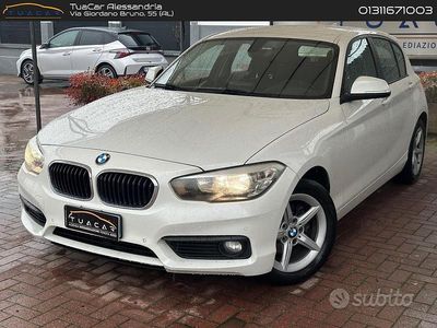 Usata BMW 116 Efficient Dynamics 116 CV (85 kW) 2017 Bianco Utilitaria