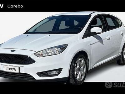 Usata Ford Focus S 95 CV (69 kW) 2015 Bianco Berlina