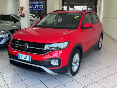 Usata VW T-Cross Style 95 CV (69 kW) 2021 Rosso SUV