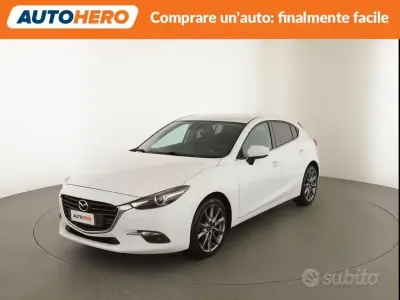 Usata Mazda 3 Evolve 105 CV (77 kW) 2017 Bianco Berlina