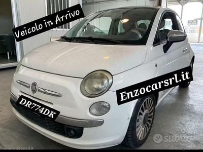 Usata Fiat 500 Lounge 75 CV (55 kW) 2008 Bianco Utilitaria